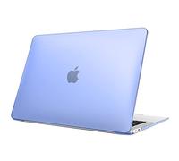 Fintie Hülle kompatibel mit MacBook Air 13 (2018-2020 Version) A2337(M1)/A2179/A1932, Ultradünne Hartschale Schutzhülle Snap Case, Himmelblau(Matt)