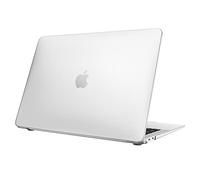 Fintie Hülle kompatibel mit MacBook Air 13 (2018-2020 Version) A2337(M1)/A2179/A1932, Ultradünne Hartschale Schutzhülle Snap Case, Transparent(Matte)