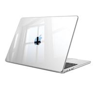 Fintie Hülle Kompatibel mit MacBook Air 13,6 Zoll Hülle M5 M4 M3 M2 A3449 A3240 A3113 A2681 (2026-2022), Ultradünne Hartschale Schutzhülle Snap Cover, Transparent