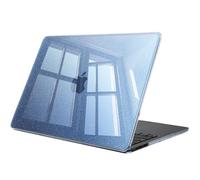Fintie Hülle Kompatibel mit MacBook Air 13.6 Zoll M4 M3 M2 (2025-2022) A3240 A3113 A2681, Ultradünne Hartschale Schutzhülle Snap Case Kompatibel mit MacBook Air 13.6 Zoll, Perlblau