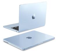 Fintie Hülle Kompatibel mit MacBook Air 13.6 Zoll M5 M4 M3 M2 A3449 A3240 A3113 A2681 (2026-2022), [100% Entspricht der Offiziellen Farbe] Premium Ultradünne Matte Hartschale Schutzhülle, Himmelblau