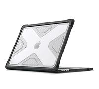 Fintie Hülle Kompatibel mit MacBook Air 15 M2 Chip (2023 Freisetzung) A2941, Ganzkörper-Rugged Hybrid Schutzhülle TPU Stoßstange Case Kompatibel mit MacBook Air 15" Retina, Transparent