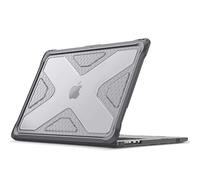 Fintie Hülle Kompatibel mit MacBook Air 15 M3 M2 (2024-2023 Freisetzung) A3114 A2941, Ganzkörper-Rugged Hybrid Schutzhülle TPU Stoßstange Case Kompatibel mit MacBook Air 15" Retina, Grau