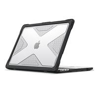 Fintie Hülle Kompatibel mit MacBook Air M5 M4 M3 M2 13.6" (2026-2022) A3449 A3240 A3113 A2681- Ganzkörper-Rugged Hybrid Schutzhülle TPU Stoßstange Case Kompatibel mit MacBook Air 13, Transparent