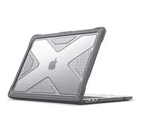 Fintie Hülle Kompatibel mit MacBook Air M5 M4 M3 M2 13.6" (2026-2022) A3449 A3240 A3113 A2681- Ganzkörper-Rugged Hybrid Schutzhülle TPU Stoßstange Case Kompatibel mit MacBook Air 13, Grau
