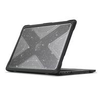 Fintie Hülle Kompatibel mit MacBook Air M5 M4 M3 M2 13.6" (2026-2022) A3449 A3240 A3113 A2681- Rugged Hybrid Schutzhülle TPU Stoßstange Case Kompatibel mit MacBook Air 13, Transparent Glitzer