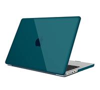 Fintie Hülle Kompatibel mit MacBook Pro 14 Zoll(2026-2021) M5 M4 M3 M2 M1 Pro/Max A3426 A3427 A3434 A3112 A3401 A3185 A2992 A2918 A2779 A2442, Schutzhülle Kompatibel mit MacBook Pro 14, Dunkles Cyan