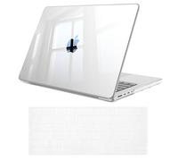 Fintie Hülle Kompatibel mit MacBook Pro 14 Zoll M5 M4 M3 M2 M1 Pro/Max (2026-2021) A3426 A3427 A3434 A3112 A3401,Ultradünne Hartschale Schutzhülle Snap Case Cover + Tastaturabdeckungen, Transparent
