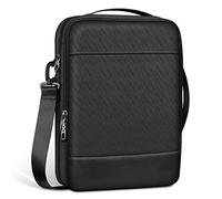 Fintie Laptop Schultertasche Aktentasche für MacBook Air 13.6 M2, MacBook Pro 14 A2442, MacBook Air/Pro 13 M2, Dell XPS 13, 13 Zoll Samsung Lenovo HP Acer Computer C Hromebook, Schwarz