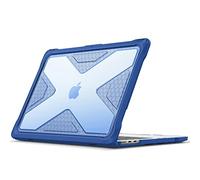 Fintie Schutzhülle für MacBook Air 13,6 Zoll A3240 A3113 A2681 (Version 2022 2023 2024 2025) - robuste, robuste Hartschale mit TPU-Stoßfänger für MacBook Air 13 Zoll M2 M3 M4 Chip, Blau