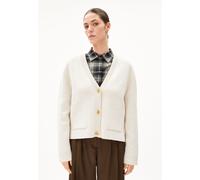 FIONAA MILANO | Strickjacke Oversized Fit aus Bio-Baumwolle - beige (S)