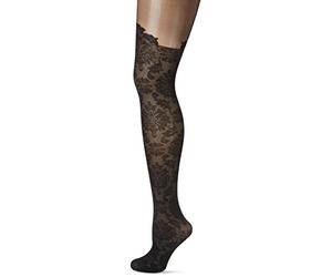 Fiore Damen Fijne panty Taya / Golden Line Classic Strumpfhose, Schwarz (Black 001), M EU