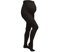 Fiore Damen Umstandsstrumpfhose Mama 100 Den / Bodycare Strumpfhose, Schwarz (Black 001), L EU
