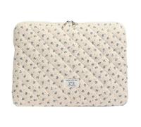 Fiorky Laptop-Hülle, Blumen-Bedruckte Laptop-Hülle, Gesteppte Notebook-Hülle, schützende süße Computer-Hülle for 11/13/15 Zoll Laptop, Tablet, Laptop-Schutzhülle