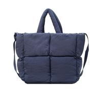 Fiorky Stepp-Einkaufstasche, gepolsterte Tasche, bauschige Einkaufstasche for Damen, Wolken-Einkaufstasche, große gepolsterte Umhängetasche, einfarbig, einfache Einkaufstasche, verstellbarer
