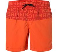 FIRE + ICE Badeshorts Herren Mikrofaser orange, S