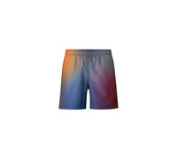 FIRE+ICE Badeshorts Laron für Herren - Blau/Rot/Orange - 56