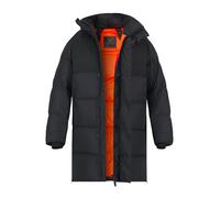 FIRE + ICE Daunenmantel Herren Stehkragen Mikrofaser schwarz, 52 (L)