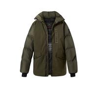 FIRE + ICE Daunenparka Herren Mikrofaser grün, 50 (M)
