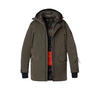 FIRE + ICE Funktionsparka Herren Stehkragen Mikrofaser grün, 54 (XL)