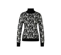 FIRE+ICE Jacquard-Pullover Maira für Damen - Schwarz/Weiß - XS