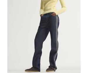 FIREBIRD JEANSHOSE, MITTELHOHER BUND, GERADE GESCHNITTEN Indigo Denim 30-34