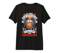 Firefighter's Moms Firefighter Fireman Firefighters Lovers Premium T-Shirt