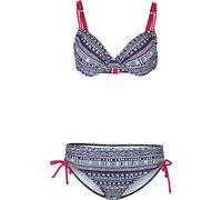 FIREFLY Damen Bikini ARABELLE Blau/Weiß/Rot 36B