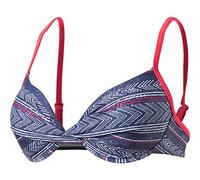 FIREFLY Damen Bikini Oberteil Cim, AOP Denim, 40D, 4034962