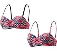 FIREFLY Damen Bikini Oberteil Maggy II, Vichy/Flower, 36C, 4034996