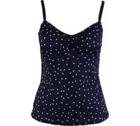 Firefly Damen MEA Tankini-Oberteil, Mini Leaves Dark, 46 / C EU