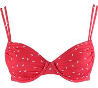 Firefly - Firefly Da.-Bikini-Oberteil Malisa MM 108 MINI LEAVES PINK - Gr. - 36B