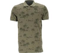 FIREFLY Herren Polo He.-Polo FIR HENRY M PRINTED PIKE (4102067) S GREEN