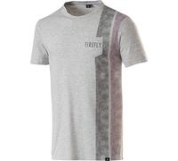 FIREFLY Herren T-Shirt Eliyas, Grey/Oliv/Grape, L, 4035606