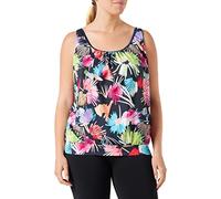 Firefly Mayla Tankini-Oberteil Navy Dark/Flower 38