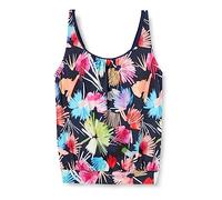 Firefly Mayla Tankini-Oberteil Navy Dark/Flower 40