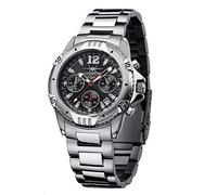 FIREFOX - CHRONOGRAPH AIRFIGHTER - sunray schwarz / 41 MM