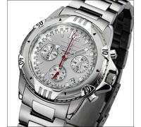FIREFOX - CHRONOGRAPH AIRFIGHTER - silber / 42 MM