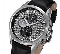 FIREFOX - CHRONOGRAPH THE ADVENTURER - silbergrau schwarz / 46 MM