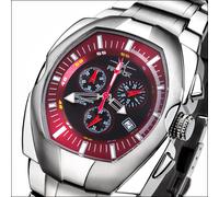 FIREFOX - CHRONOGRAPH THE THING - bordeaux rot / 42 x 50 MM