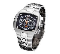 FIREFOX Giant FFS65-102 schwarz Chronograph Herrenuhr Armbanduhr massiv Edelstahl Sicherheitsfaltschließe wasserdicht