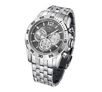 FIREFOX Hound Dog FFS210-104 titangrau Edelstahl Herrenuhr Chronograph Sicherheitsfaltschieße 10 ATM wasserdicht