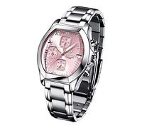 FIREFOX NEBUKADNEZAR FFS175-190 Sunray rosa Damenuhr Armbanduhr Chronograph massiv Edelstahl Sicherheitsfaltschließe wasserdicht Laufwerk Miyota OS10