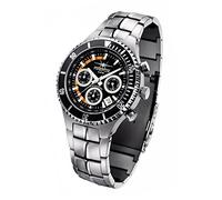 FIREFOX - CHRONOGRAPH SILVER SURFER - schwarz orange / 45 MM