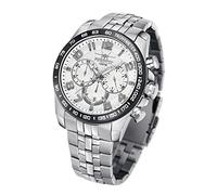 FIREFOX Starship FFS230-101 silberweiß Edelstahl Herrenuhr Sicherheitsfaltschließe 10 ATM Water Resistant