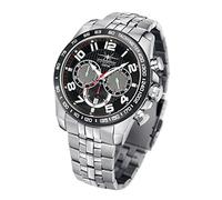 FIREFOX Starship FFS230-102 schwarz Edelstahl Herrenuhr Sicherheitsfaltschließe 10 ATM Water Resistant