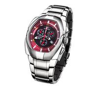 FIREFOX The Thing FFS60-105 Bordeaux rot Chronograph Herrenuhr Armbanduhr massiv Edelstahl Sicherheitsfaltschließe wasserdicht