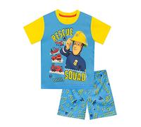 Fireman Sam Jungen Schlafanzug Blau 92