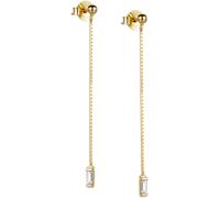 Firetti Paar Ohrstecker "Schmuck Geschenk Silber 925 Ohrschmuck Ohrringe Rainbow" mit Zirkonia (synth.) (51783227-0) gelbgoldfarben, kristallweiß, kristallweiß