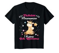First Day of School For kids Girls Giraffe Tschüss T-Shirt
